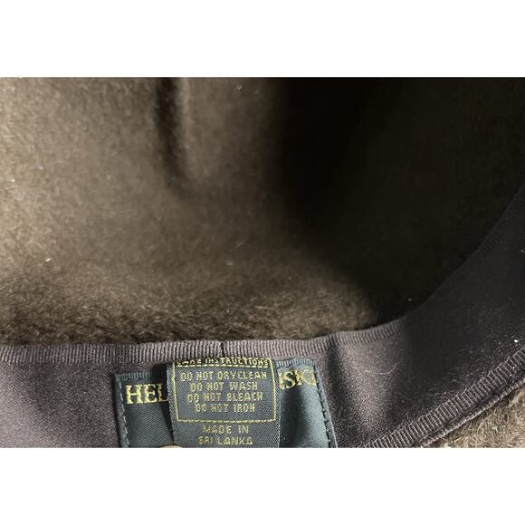 Helen Kaminski Australia Hat Mocha 100% Rabbit Fur Felt Woman's One Size Trilby - Picture 11 of 16